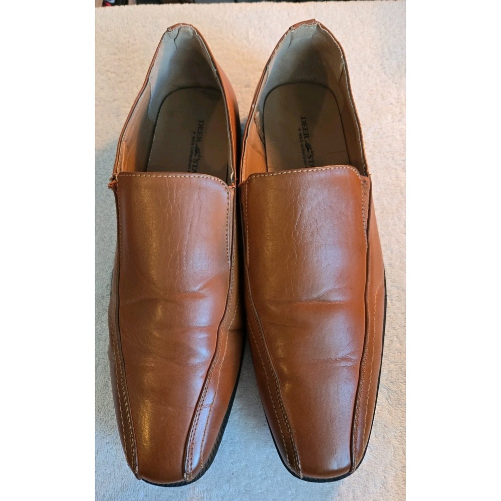 Deer Stags 902 Collection Lansing Mens Slipon Dress Shoes Size 11M